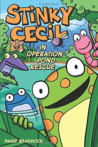 Stinky Cecil in Operation pond rescue by Paige Braddock