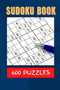 Sudoku Puzzle Book: For Travel, 600 Sudoku Puzzles by Zyne Publishing