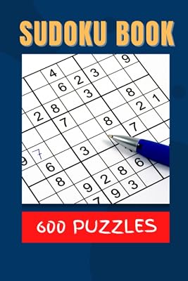Sudoku Puzzle Book: For Travel, 600 Sudoku Puzzles