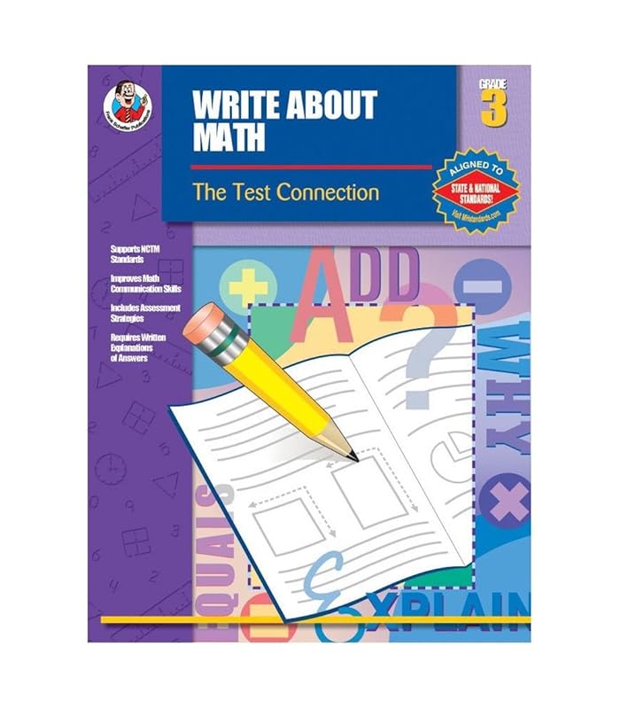 Write About Math, Grade 3 (The Test Connection) by Brian Doerksen
