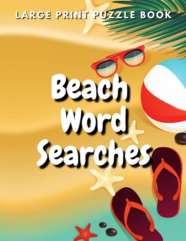 Beach Word Searches: Summer Word Search, Spring Word Search Book For Adults by Beata Holden