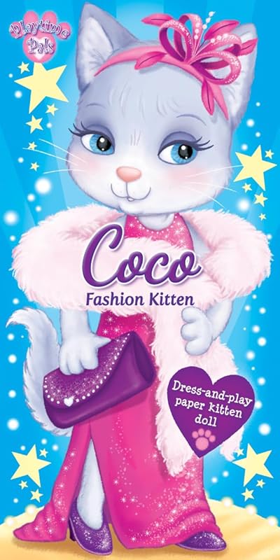 PLAYTIME PALS - COCO, FASHION KITTEN by Anna Award