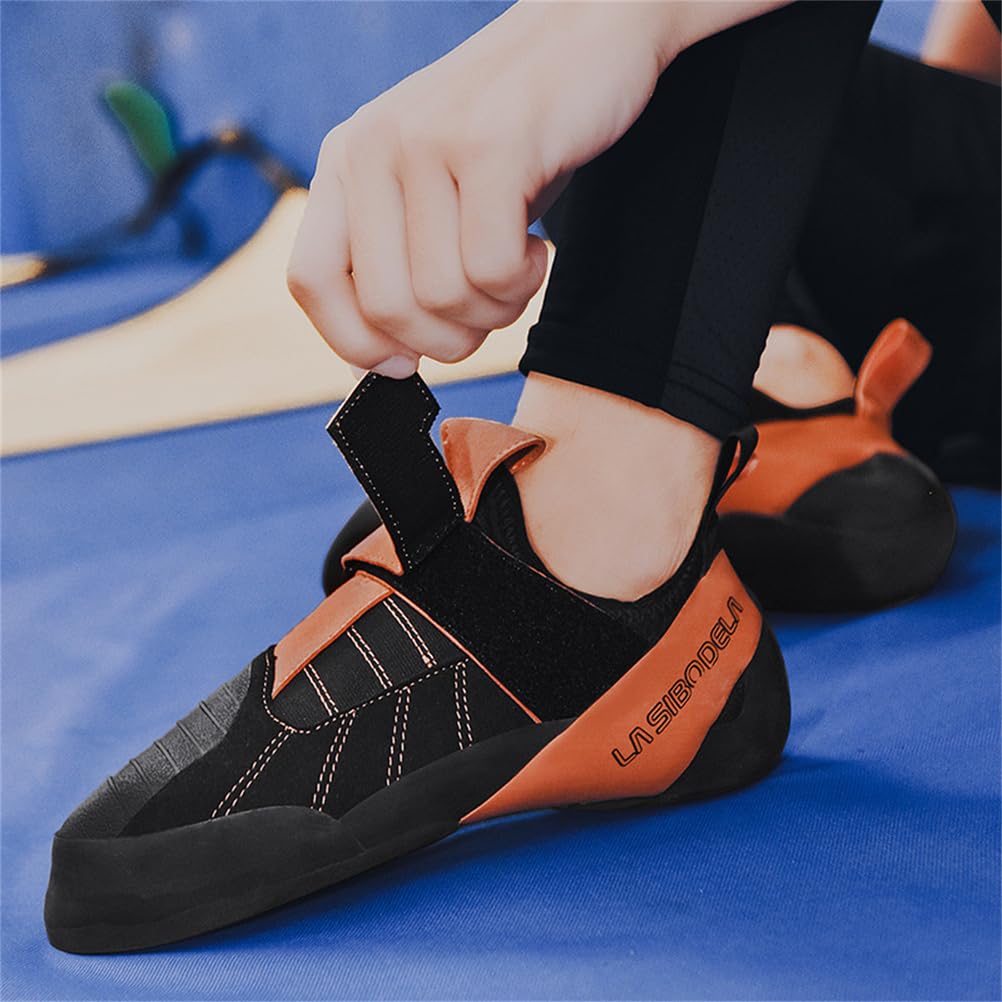 Mens Womens Bouldering Shoes Casual Beginner Youth Rock Climbing Shoes Lightweight Mesh Gym Wall Climbing Sneakers_vogvips.com