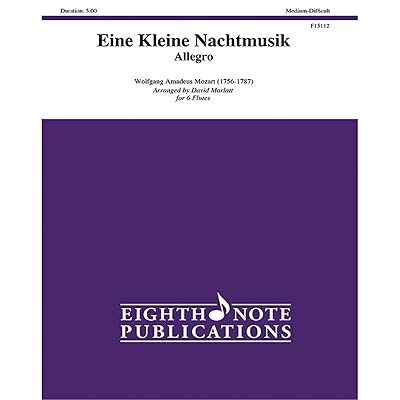 Eine Kleine Nachtmusik -- Allegro: Score & Parts (Eighth Note Publications)