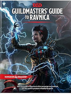 Dungeons & Dragons Guildmasters' Guide to Ravnica / D&D/Magic: The Gathering Adventure Book and Campaign Setting