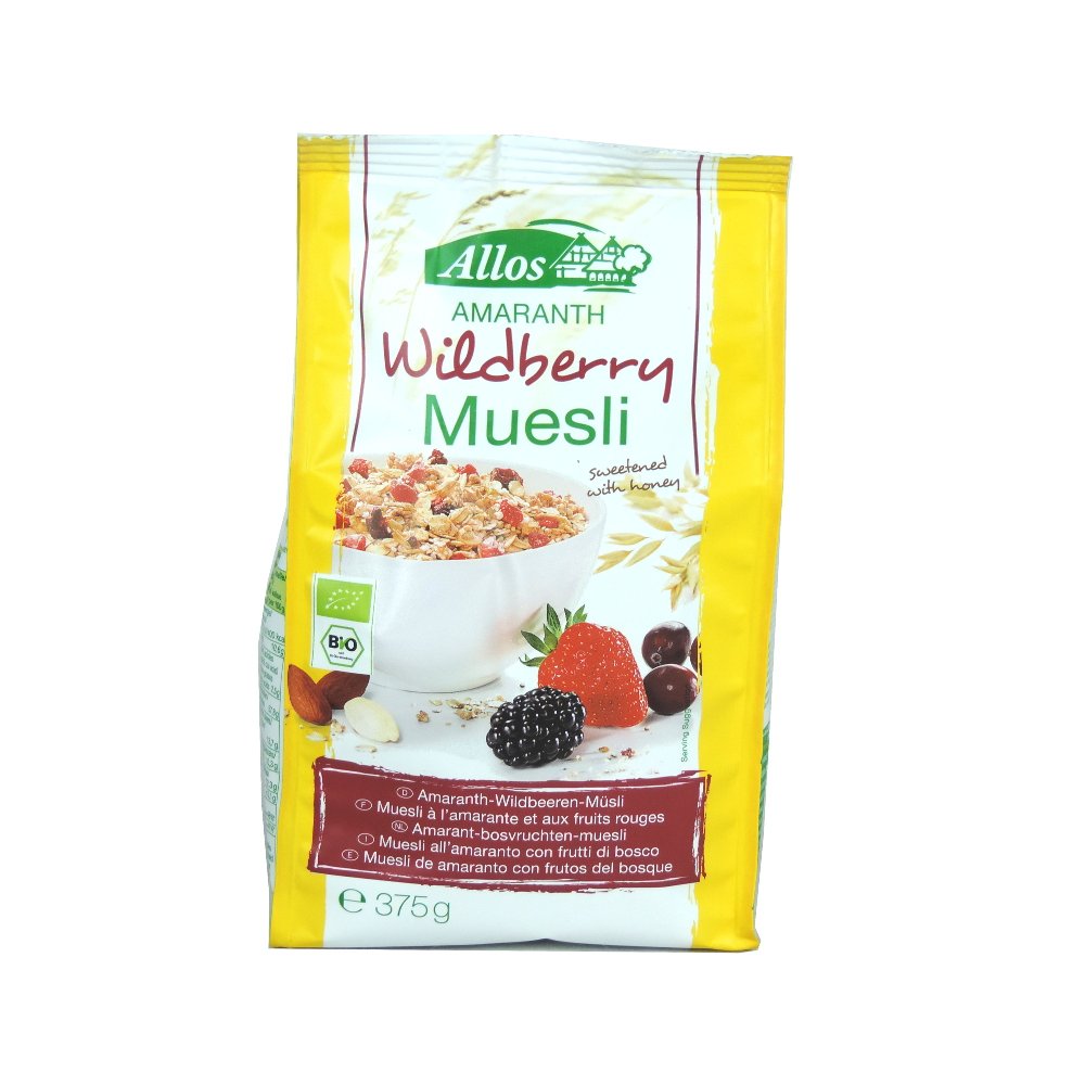 

Allos - Amaranth Wildberry Muesli - 375g