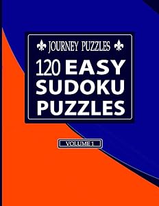 Journey Puzzles: 120 Easy Sudoku Puzzles(Volume 1)