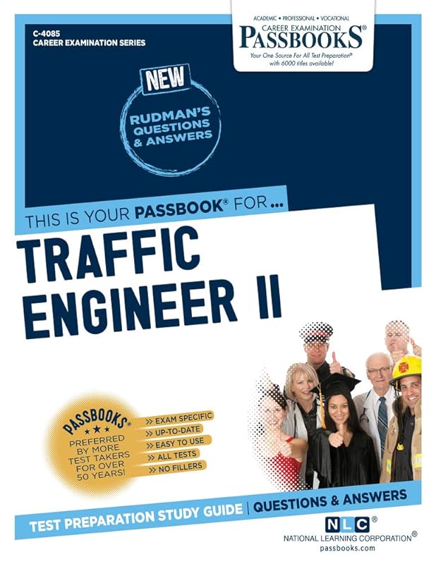 Traffic Engineer II (C-4085): Passbooks Study Guide (4085) (Career Examination Series) by National Learning Corporation