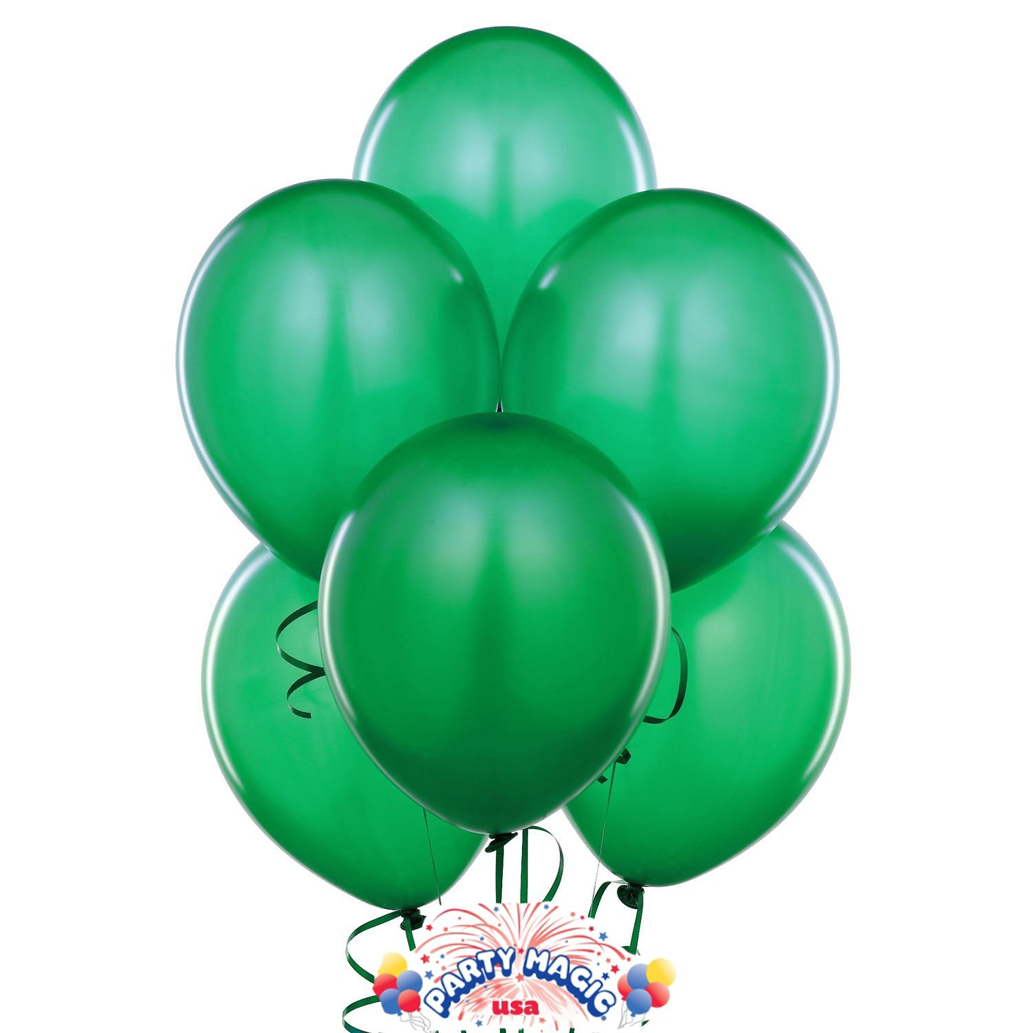 

17 Inch Latex Balloons Emerald Green (Premium Helium Quality) Pkg/12