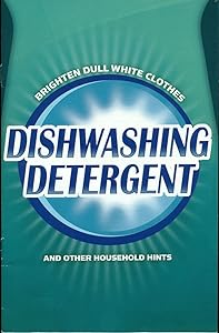 DISHWASHING DETERGENT: Brighten Dull White Clothes and Other Household Hints