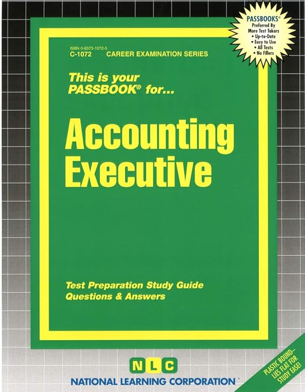 Accounting Executive(Passbooks) (Career Examination Series) by National Learning Corporation