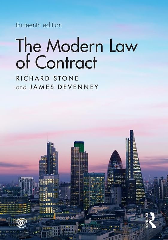 The Modern Law of Contract by Richard Stone