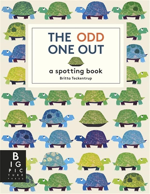 The Odd One Out: A Spotting Book (Britta Teckentrup) by Britta Teckentrup