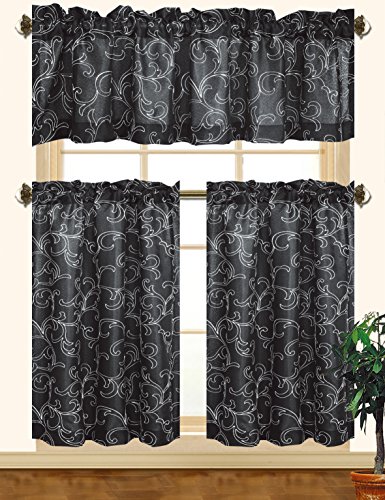 Algopix Similar Product 13 - Kashi Home Chelsea 3pc Scroll