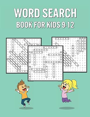 Word Search Book For Kids 9-12: 200 Fun Activity Puzzles with Solutions - Great Birthday Gift 200 Puzzles with Solutions – Great Games for Brain, Logic & Memory
