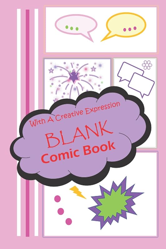 With A Creative Expression Blank Comic Book by With A Creative Expression Blank Comic Book