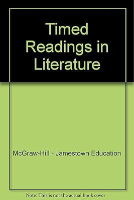 Timed Readings in Literature Special Value Set (10 books) Special Value Set (JT: READING RATE & FLUENCY)