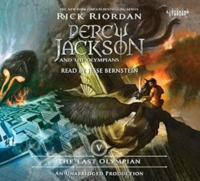 The Last Olympian, narrated by Jesse Bernstein, 9 CDs