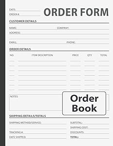 Order Book: For Small Business, Customer Order Tracker by Daisy Frost