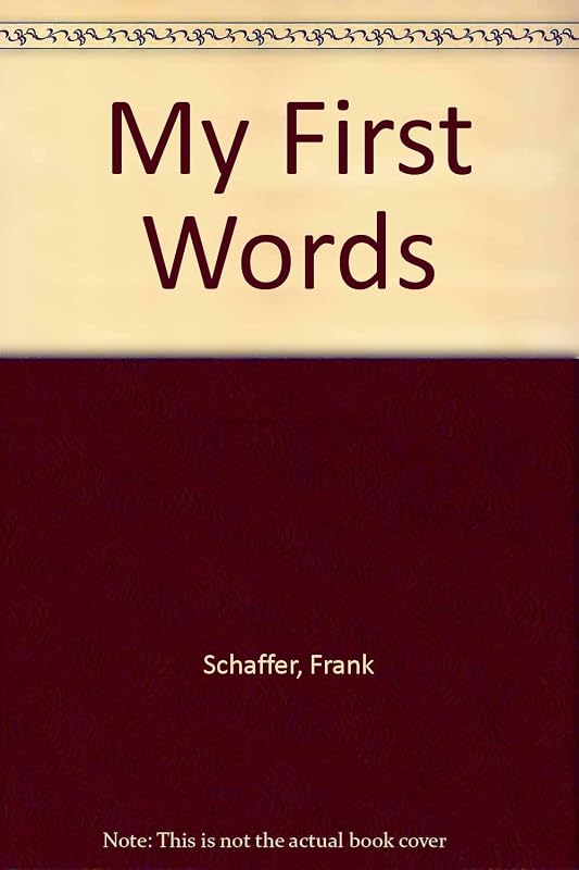 My First Words by Frank Schaffer Publications