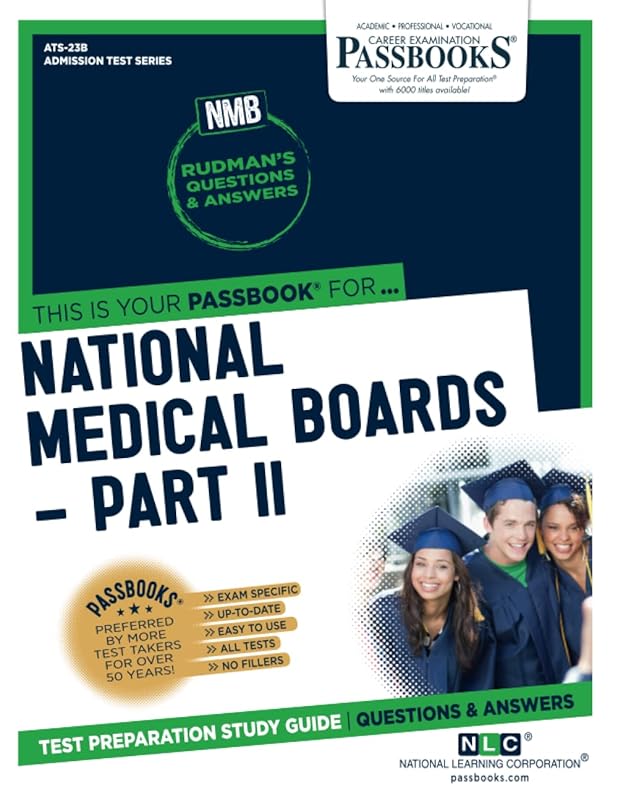National Medical Boards (NMB) / Part II (ATS-23B): Passbooks Study Guide (Admission Test Series (ATS)) by National Learning Corporation