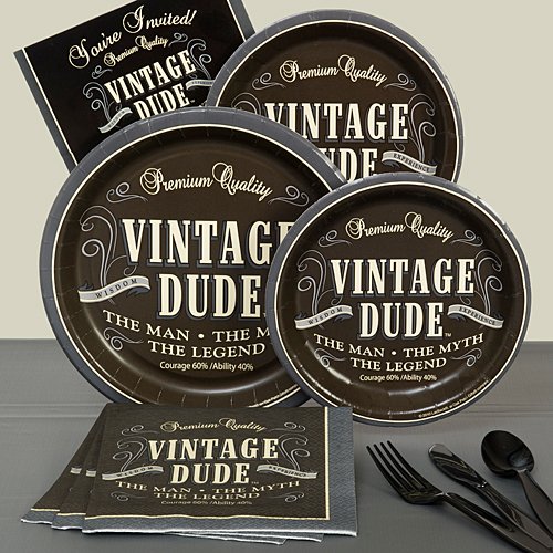 Algopix Similar Product 13 - Shindigz Vintage Dude Basic Party Pack
