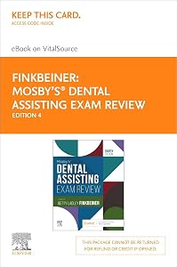 Mosby's Dental Assisting Exam Review - Elsevier eBook on VitalSource (Retail Access Card)