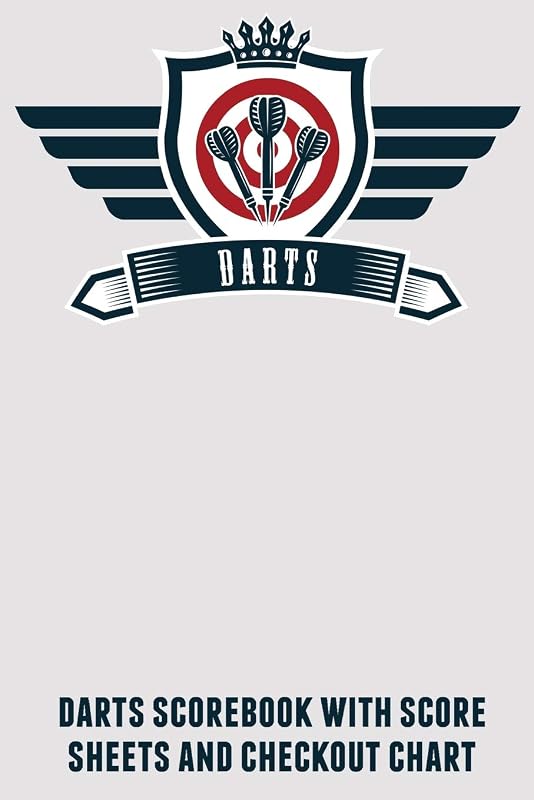 Darts: Darts scorebook with score sheets and checkout chart by K Williams