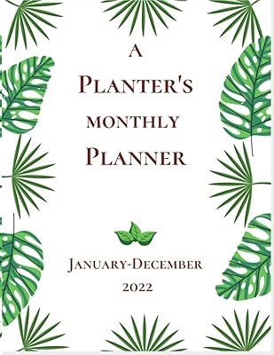 A Planter's Monthly Planner: Simple Monthly Budget Planner/ Goal Tracker/ LOA/ Goal Tracker/ Finance Management/2022