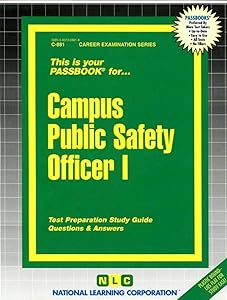 Campus Public Safety Officer I(Passbooks) (Passbooks Study Guide)