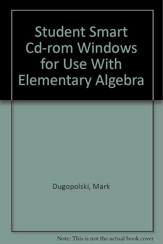 Student SMART CD-Rom Windows for use with Elementary Algebra by Mark Dugopolski