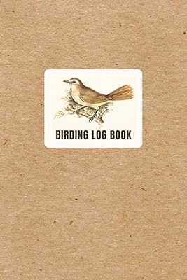 Birding Log Book: Bird Sightings Book for Bird Watchers - Keep a Record of the Birds You See - Write Down When and Where You Saw Them and All Your Observations - Brown Design Cover