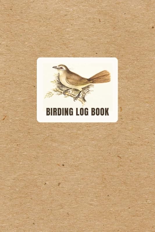 Birding Log Book: Bird Sightings Book for Bird Watchers - Keep a Record of the Birds You See - Write Down When and Where You Saw Them and All Your Observations - Brown Design Cover by Hayden Macfarland
