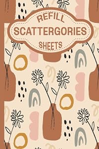 Scattergories Refill Sheets: Scattergories Score Record / Scattergories Score Cards with Size 6 x 9 inches / Scattergories Score Cards by Yoja Publishing