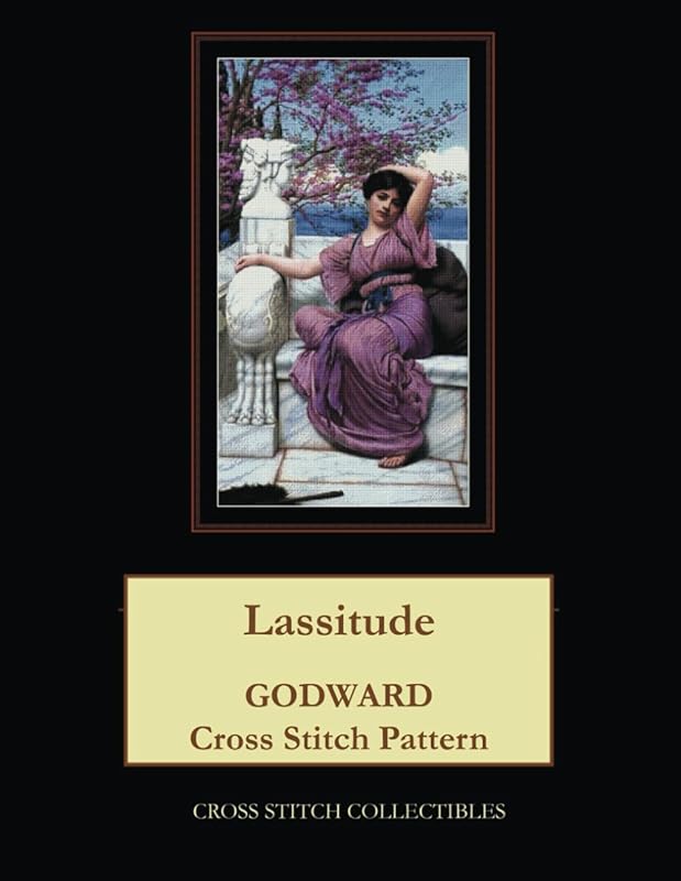 Lassitude: Godward Cross Stitch Pattern by Cross Stitch Collectibles