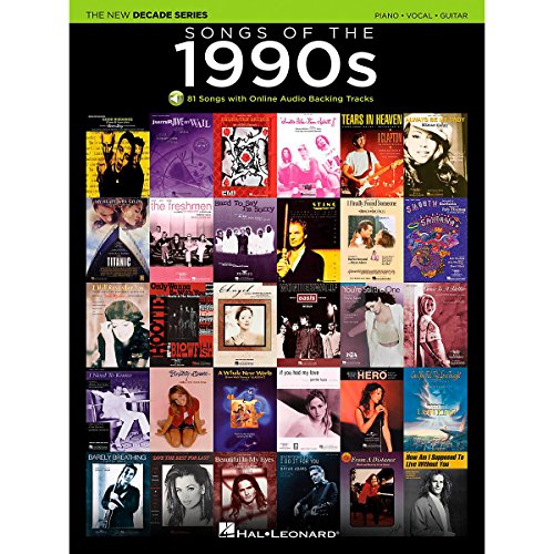 Hal Leonard Songs Of The 1990's - The New Decade Series with Optional Online Play-Along Backing Tracks by Hal Leonard