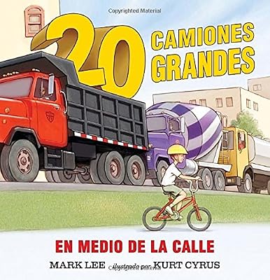 Veinte camiones grandes en medio de la calle