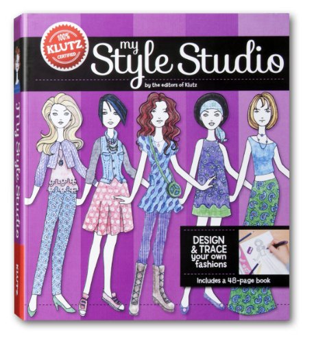 My Style Studio: Design and trace your own fashions (Klutz)