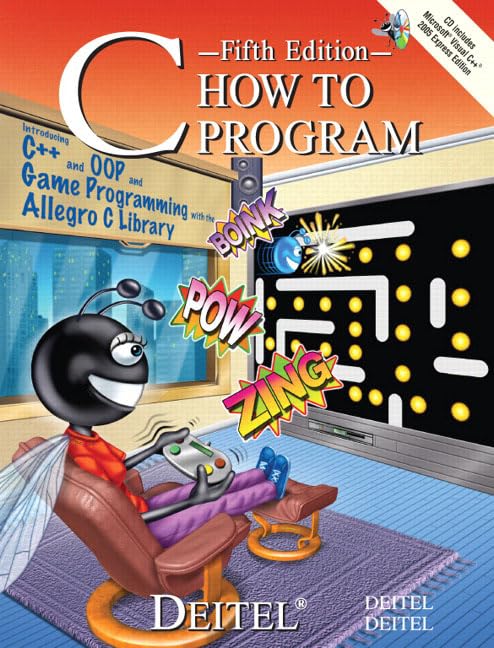 C How to Program by P. J. Deitel