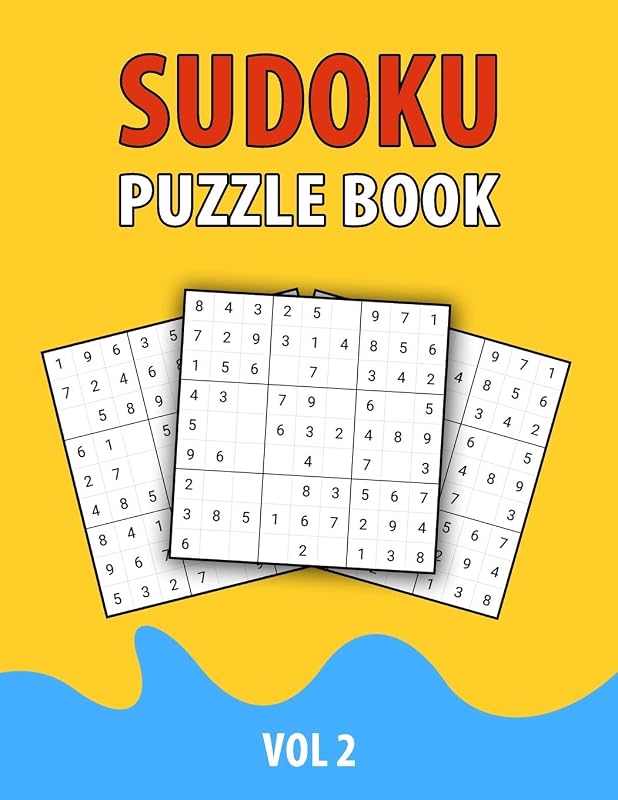 Sudoku Puzzle Book Vol 2: Perfect Sudoku Book For Teen, Easy To Hard Sudoku Challenging And Fun Puzzle by My Sweet Books