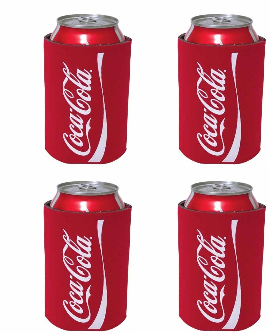 

Kolder Coca-Cola Can Koosie (4-Pack), Red