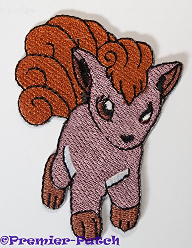 Vulpix Embroidered Iron/Sew on Patch - 2.5