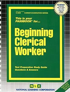 Beginning Clerical Worker(Passbooks) (Career Examination Series)