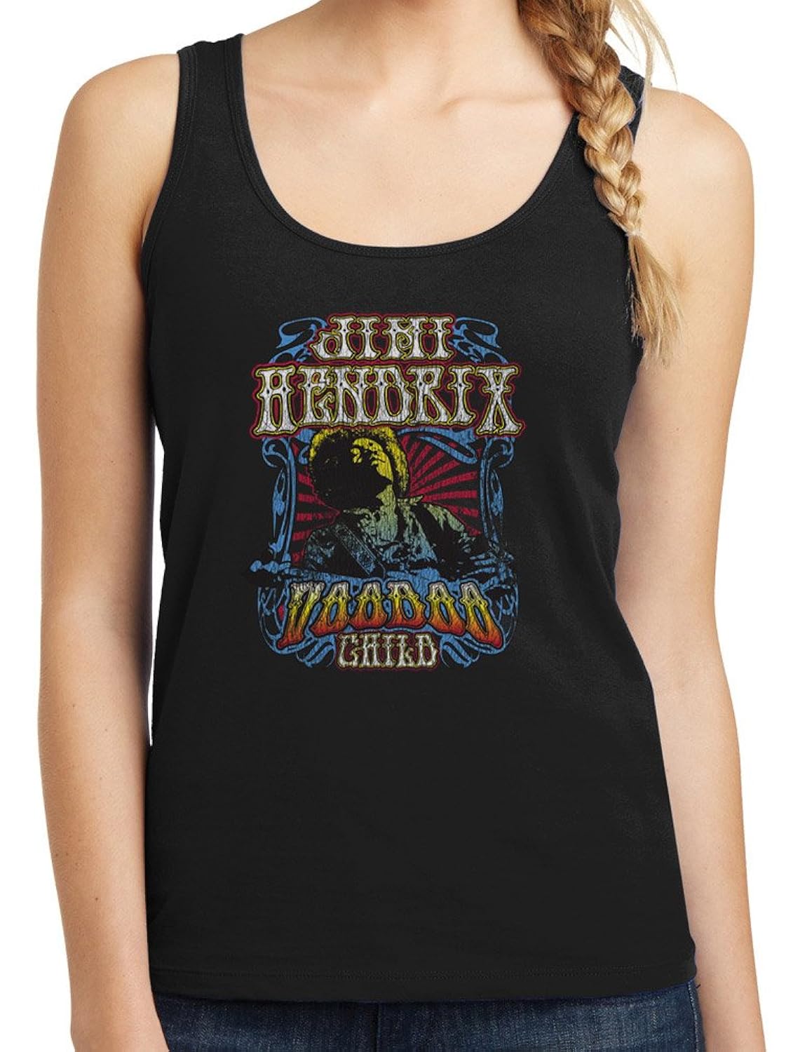

TshirtsXL Womens JH Voodoo Graphic Tank Top