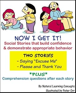 Social Story - Saying Excuse me and Please & thank you