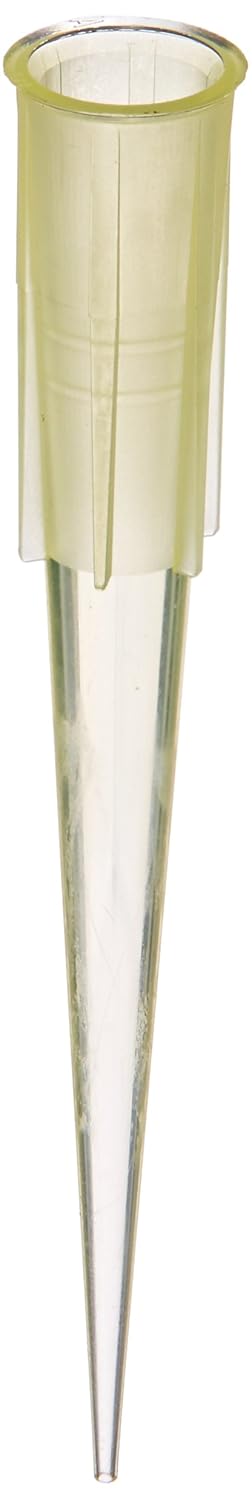 

United Scientific T200UL-Y Pipette Tips, Yellow, 200µl Capacity (Pack of 1000)