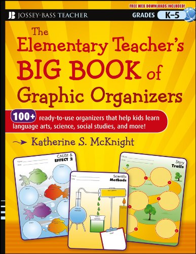 The Elementary Teacher's Big Book of Graphic Organizers, K-5: 100+ Ready-to-Use Organizers That Help Kids Learn Language Arts, Science, Social Studies, and More by Steve Springer