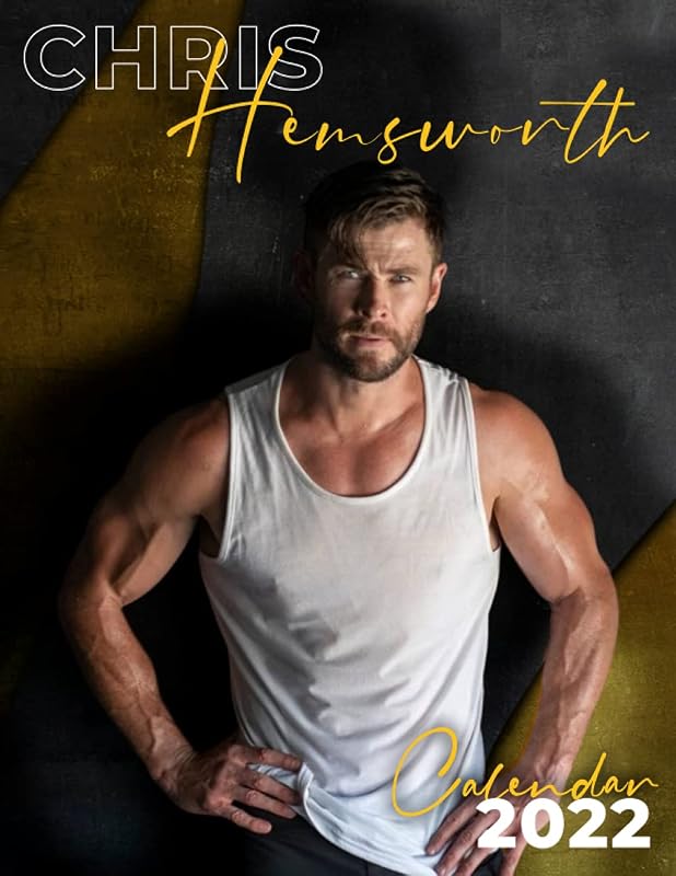 Chris Hemsworth 2022 calendar: Chris Hemsworth 2022-2023 Calendar planner - 18 months - movie tv series films Gifts boys girls kids and all Fans by Zulema Paul