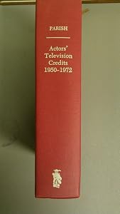 Actors Television Credits to 1972