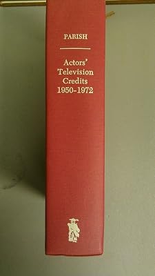 Actors Television Credits to 1972